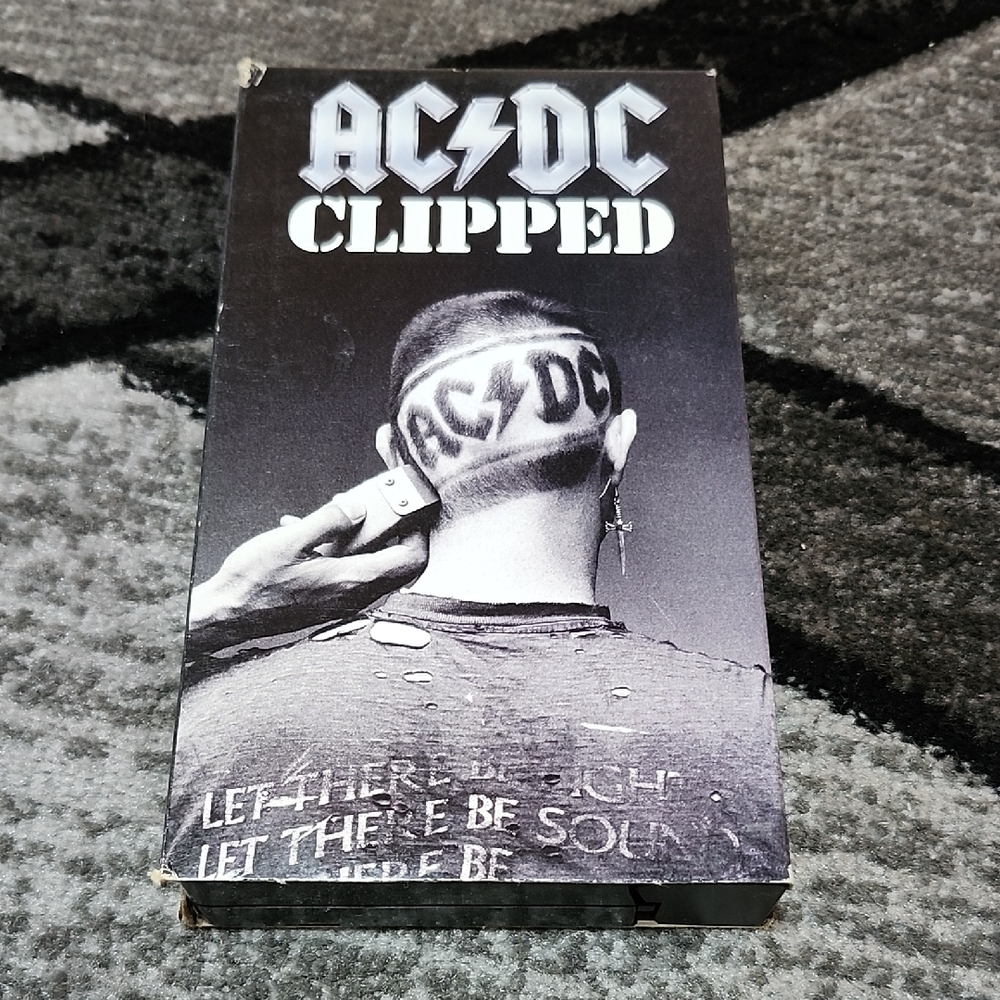 AC/DC CLIPPEDVHS MUSIC VIDEOS ROCK BAND
